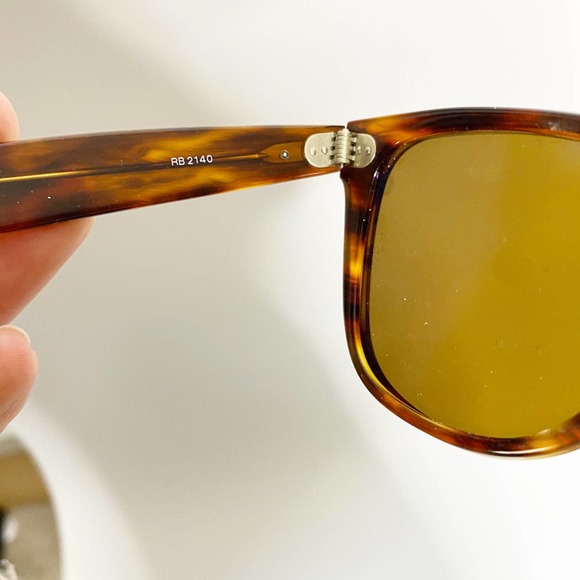 Celine Brown Turtle Rectangular Sunglasses - Picture 7 of 7